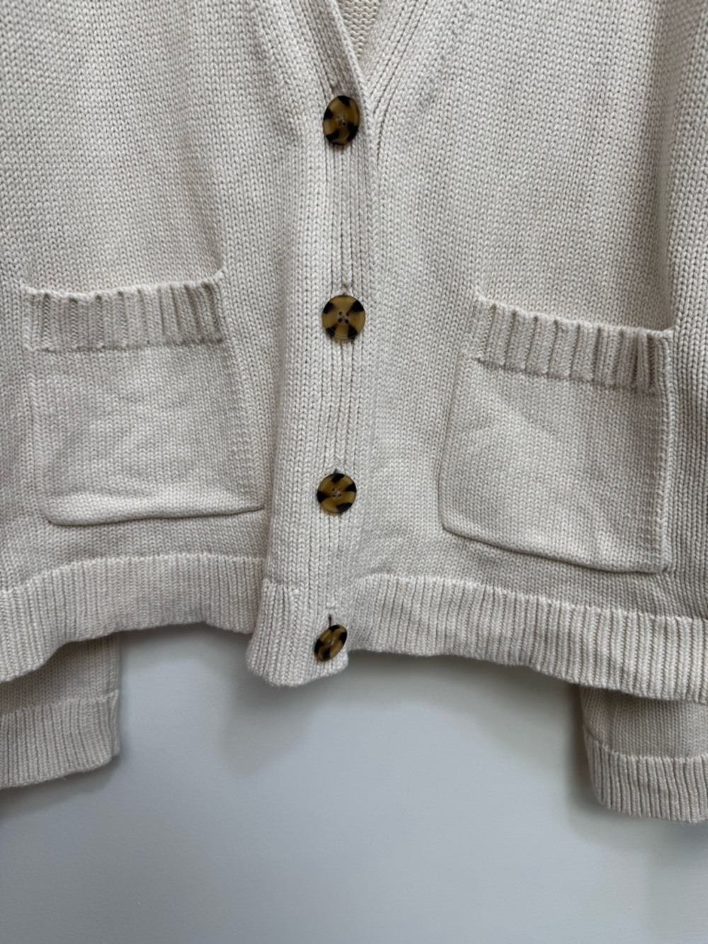 Gap Pocket Button Front Wide Sleeve Cardigan Women’s XXL Cotton Layer - Picture 5 of 13